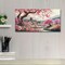 Large Size Cherry Blossom Trees Diamond Painting Kit, 5D DIY Diamond Painting Kits for Adults Landscape, Fun DIY Crafts for Adults, Round Diamond Art Canvas 27.5 X 15.7inch